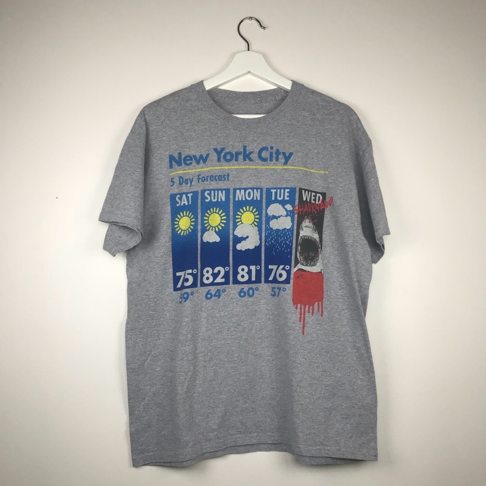 SHARKNADO Ripple Junction NY Graphic T-Shirt Large